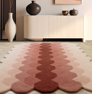 Tapis moderne tufté main en laine KERNEL
