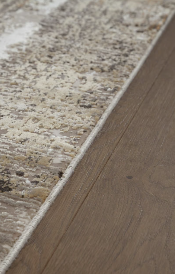 Tapis de salon moderne en viscose BRODERIE