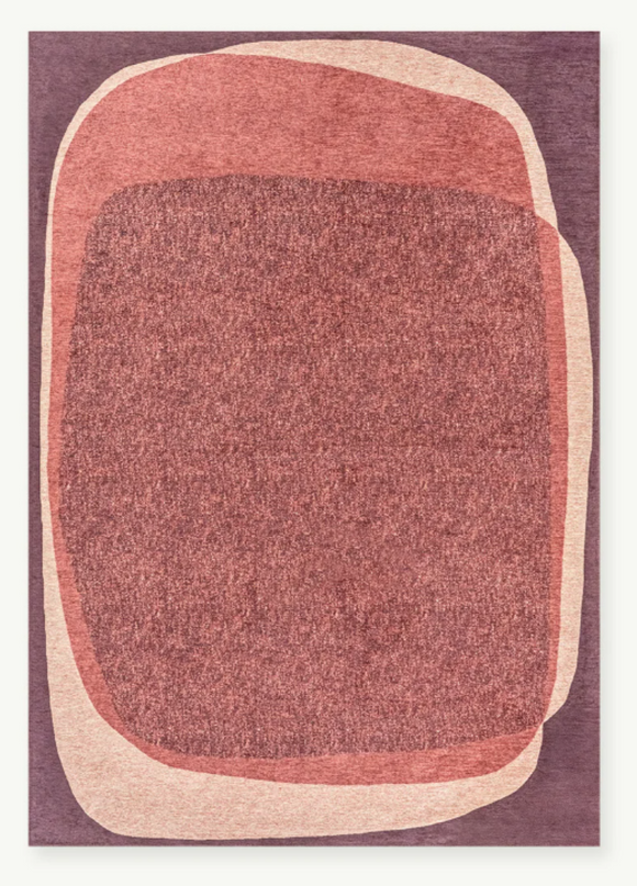 Tapis moderne tissé plat AGATE