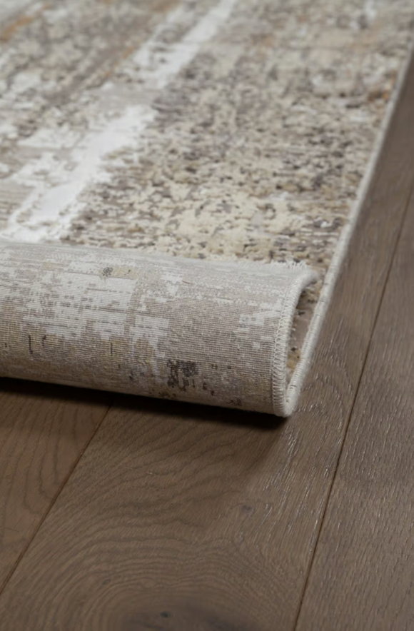 Tapis de salon moderne en viscose BRODERIE