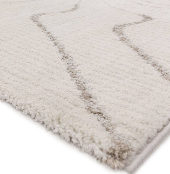 Tapis tissé plat moderne WAVES