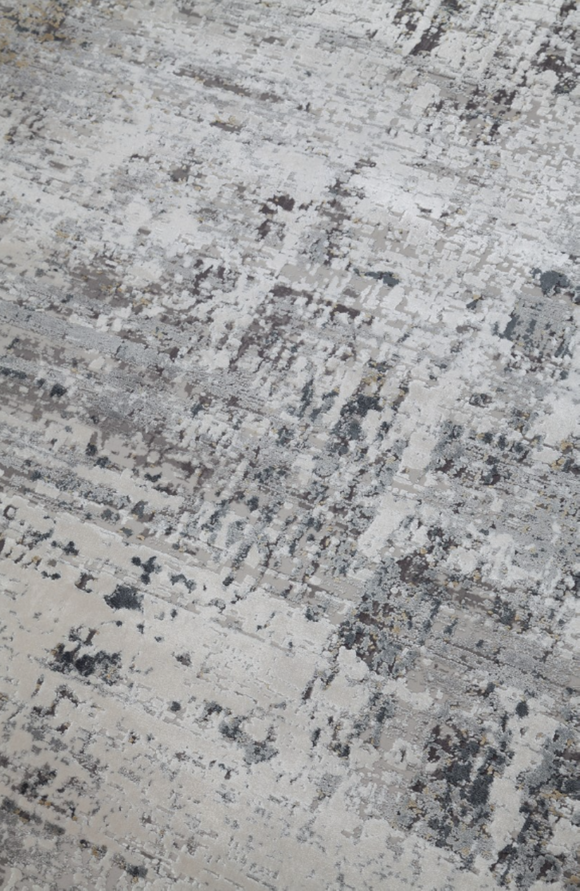 Tapis de salon moderne en viscose BRODERIE