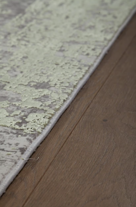 Tapis de salon moderne en viscose BRODERIE