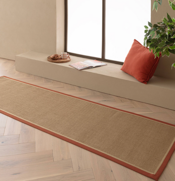 Tapis chambre et salon en jute moderne DORO