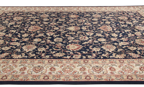 Tapis de salon style orient tissé plat SHIRA