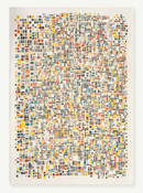 Tapis moderne tissé plat BOXY-1