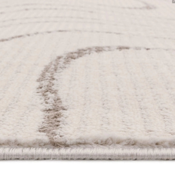 Tapis tissé plat moderne WAVES