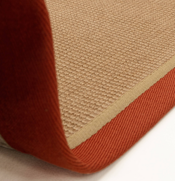 Tapis chambre et salon en jute moderne DORO