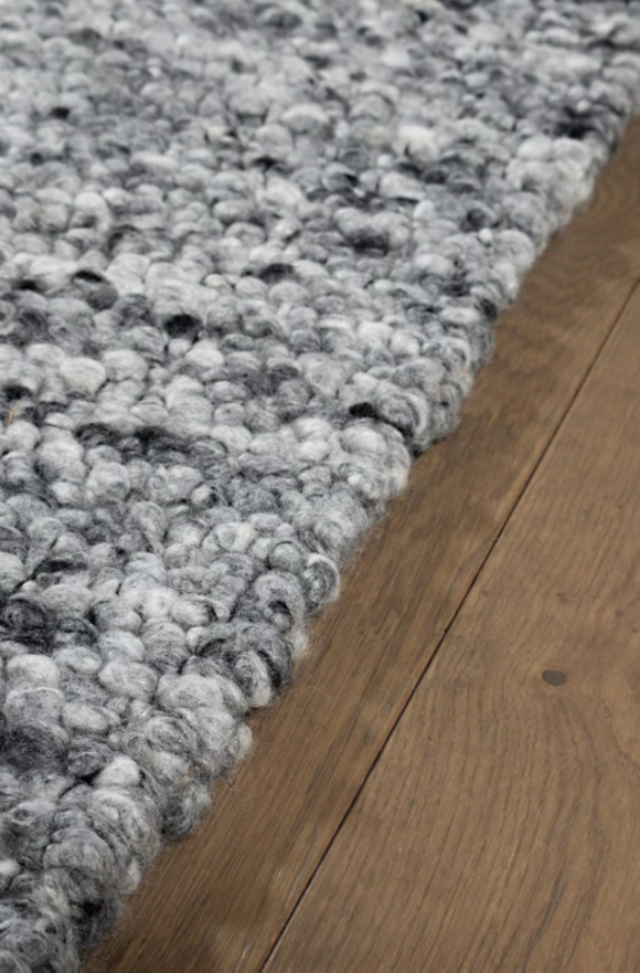 Tapis de salon fait main en laine SHEPERD