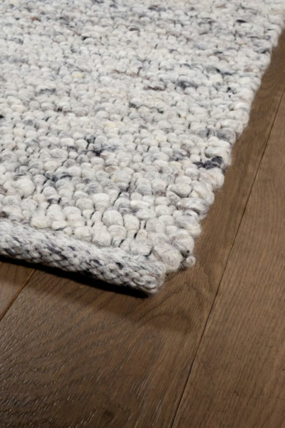 Tapis de salon fait main en laine SHEPERD