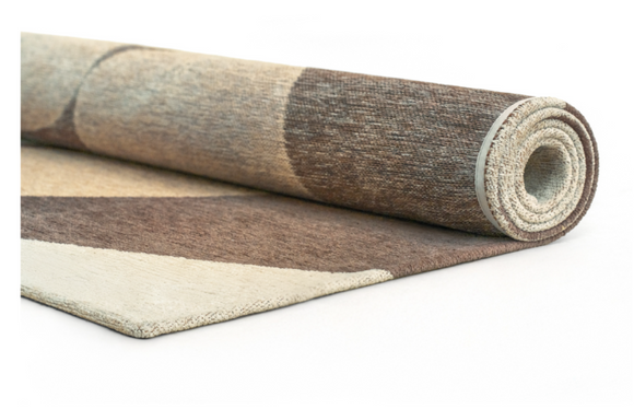 Tapis moderne tissé plat ROCKY