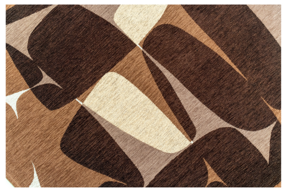 Tapis moderne tissé plat ROCKY