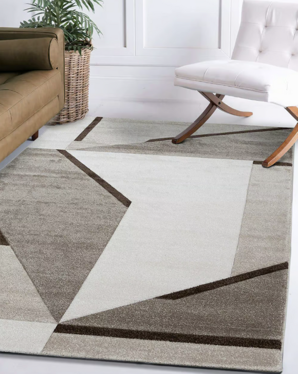 Tapis moderne tissé plat TEMPO