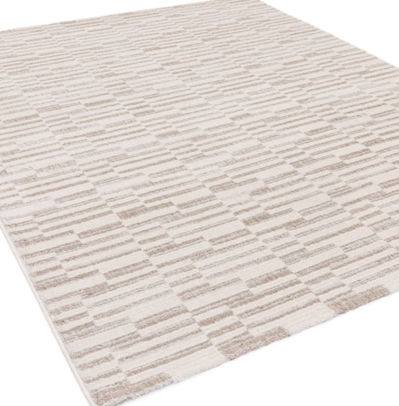 Tapis tissé plat moderne GRIDEL
