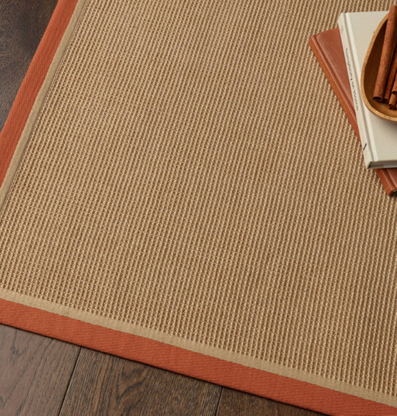 Tapis chambre et salon en jute moderne DORO