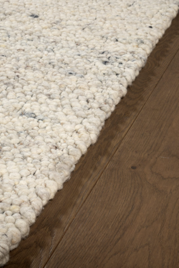 Tapis de salon fait main en laine SHEPERD