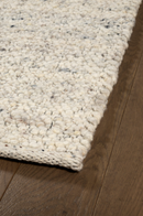 Tapis de salon fait main en laine SHEPERD