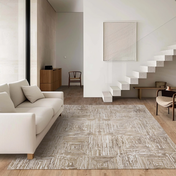 Tapis de salon moderne salon et chambre ZUKA SKETCH