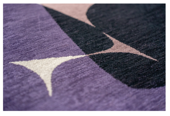 Tapis moderne tissé plat ROCKY