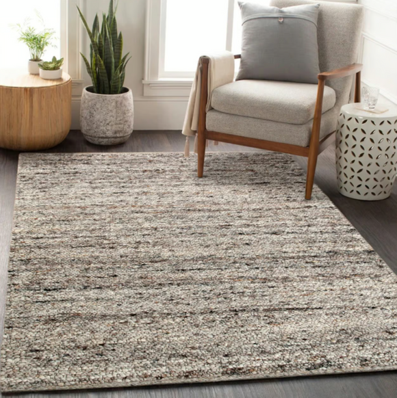 Tapis de salon fait main en laine SHEPERD