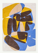 Tapis moderne tissé plat ROCKY-33