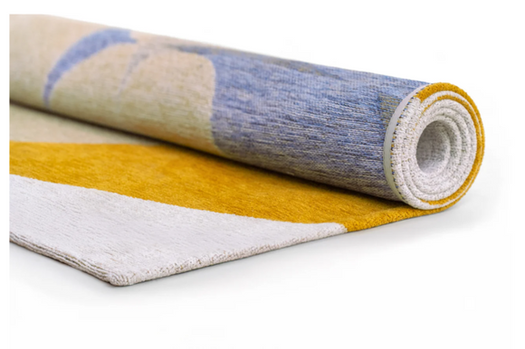 Tapis moderne tissé plat ROCKY