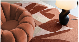 Tapis moderne tissé plat ROCKY - 0