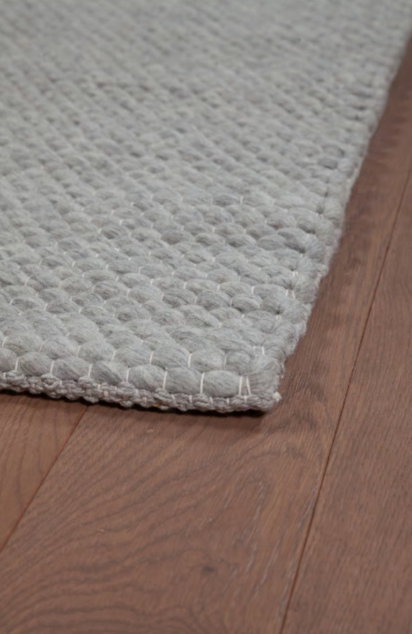 Tapis de salon tissé main en laine PATSY