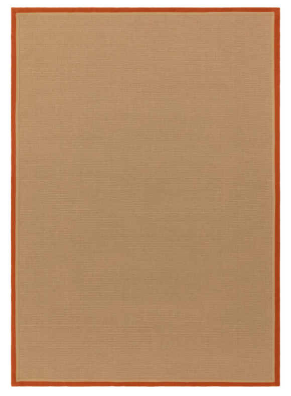 Tapis chambre et salon en jute moderne DORO