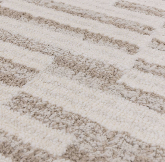 Tapis tissé plat moderne GRIDEL