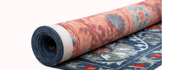 Tapis style orient tissé plat TABRY