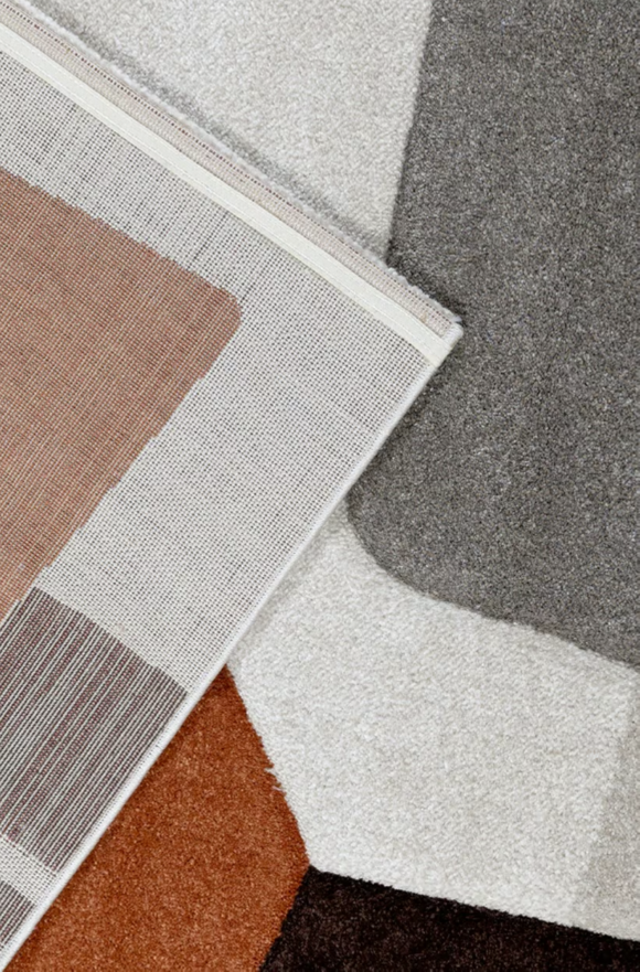 Tapis moderne tissé plat IOWA