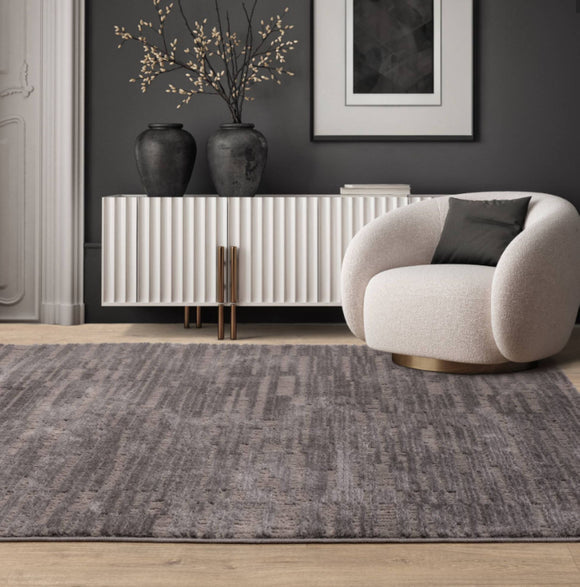 Tapis tissé plat moderne GRIDEL