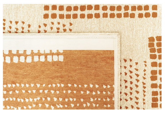 Tapis moderne tissé plat TERRACE