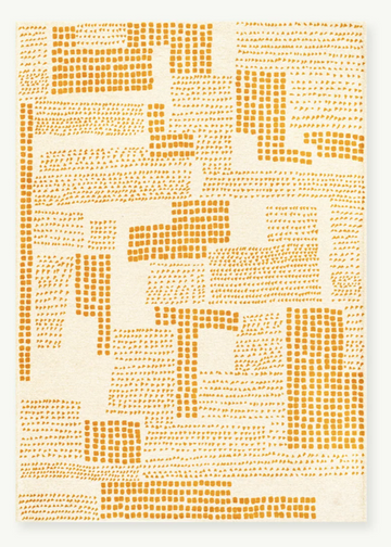 Tapis moderne tissé plat TERRACE - 0