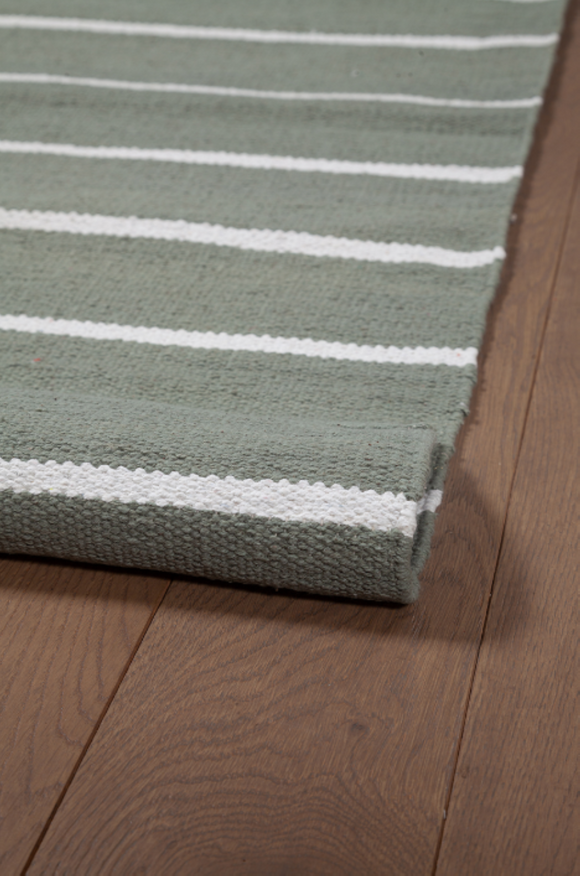 Tapis moderne en coton tissé plat PIRLO