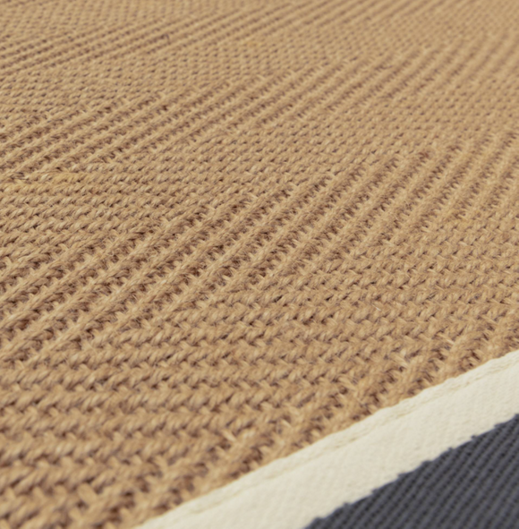 Tapis chambre et salon en jute moderne DORO