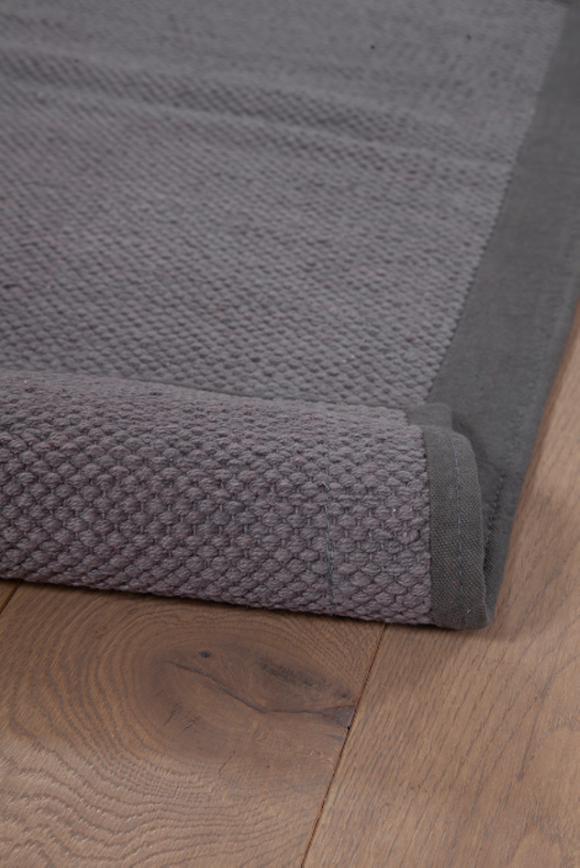 Tapis moderne en coton tissé plat TONIO