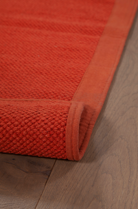 Tapis moderne en coton tissé plat TONIO