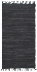 Tapis moderne à franges en coton NOUBA