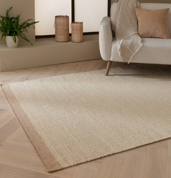 Tapis de salon moderne pure laine MALI
