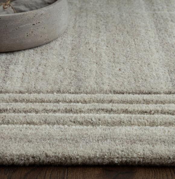 Tapis moderne pure laine salon et chambre LORO