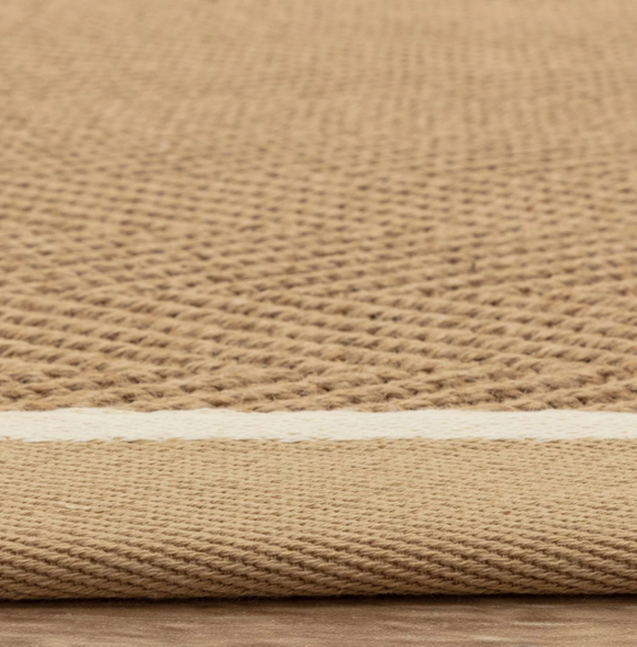 Tapis chambre et salon en jute moderne DORO