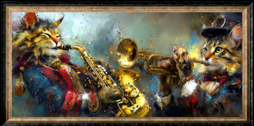 Tableau cadre en bois LOUISIANA