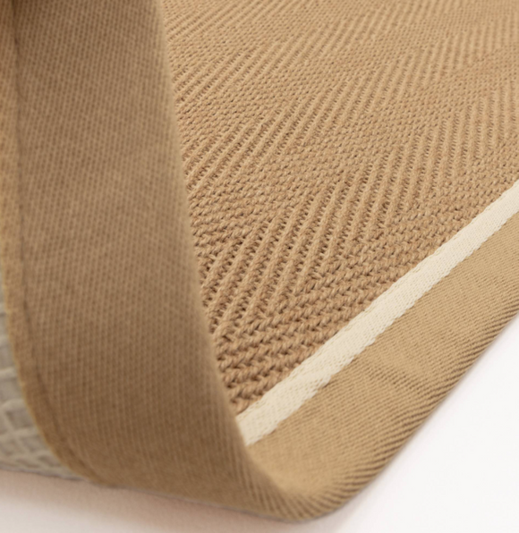 Tapis chambre et salon en jute moderne DORO