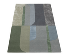 Tapis moderne tufté main laine et viscose RICHMOND-11
