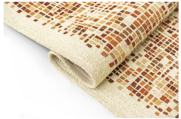 Tapis moderne tissé plat BOXY