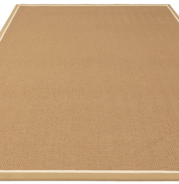 Tapis chambre et salon en jute moderne DORO