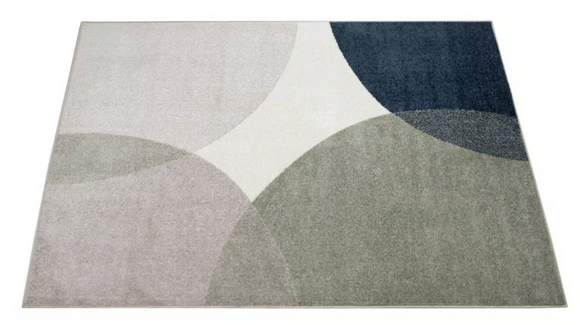 Tapis moderne tissé plat DORY
