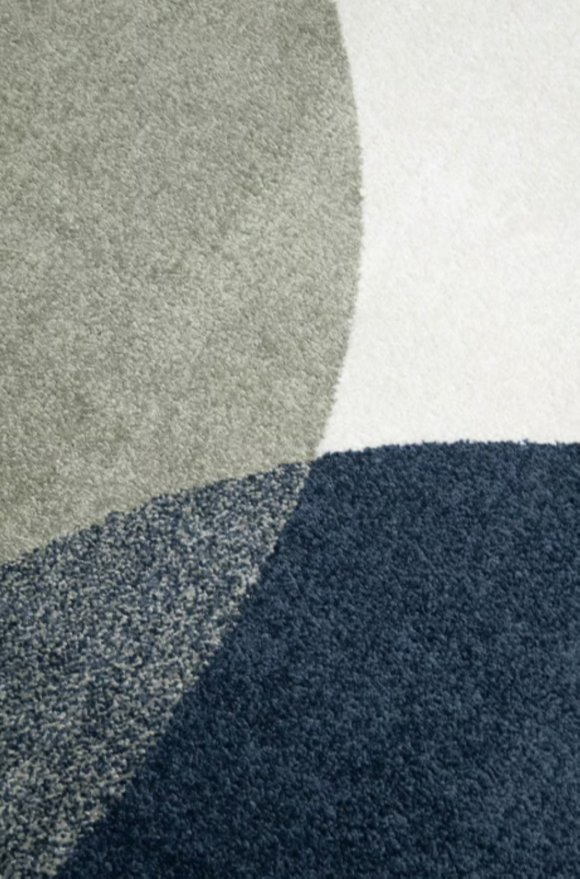 Tapis moderne tissé plat DORY